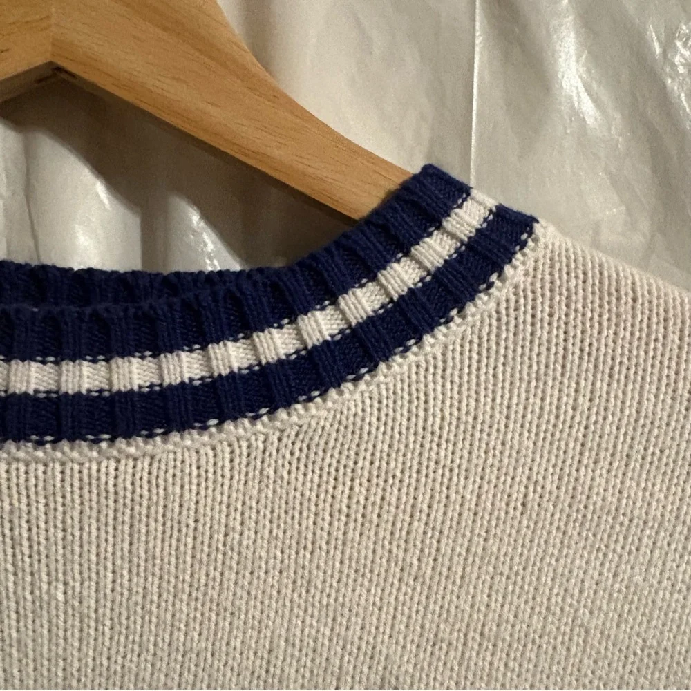Sincerely Jules Pickleball Social Club Size XS Pullover Cropped Sweater‎ Preppy